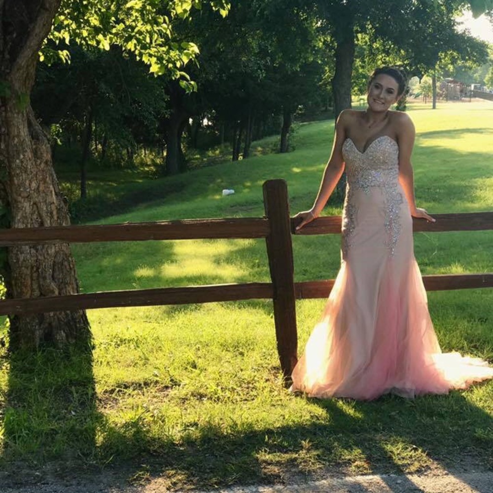 Amazing light pink dress